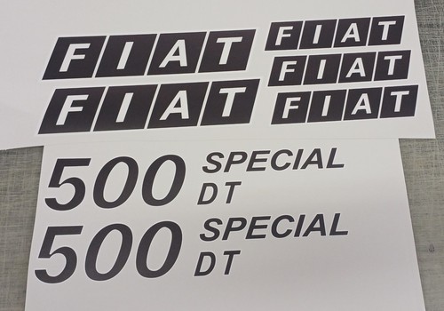 Kit adesivi decalcomanie fiat - kit,
