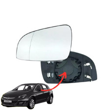 Piastra specchio con - piastra, vetro