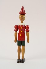 Vintage Pinocchio Statua in