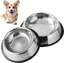 2 Pcs Ciotole per Gatti