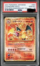 PSA10 Carta Pokemon Charizard