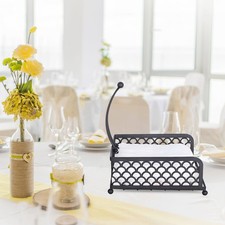  Ferma Tovaglioli Moderno Supporto Tovagliolo Per Tavolo Porta Del Di Metallo