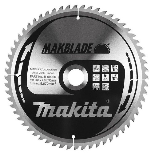 Makita tarczowa 260x30x - makita,