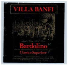 Bottiglia di carta vintage