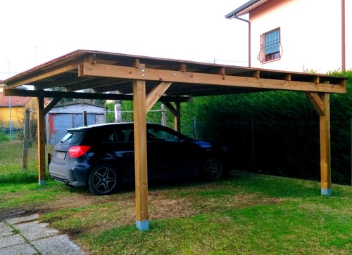 Pergola libera 5x5 legno - in,