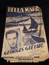 " Spartito Bella Marie Georges