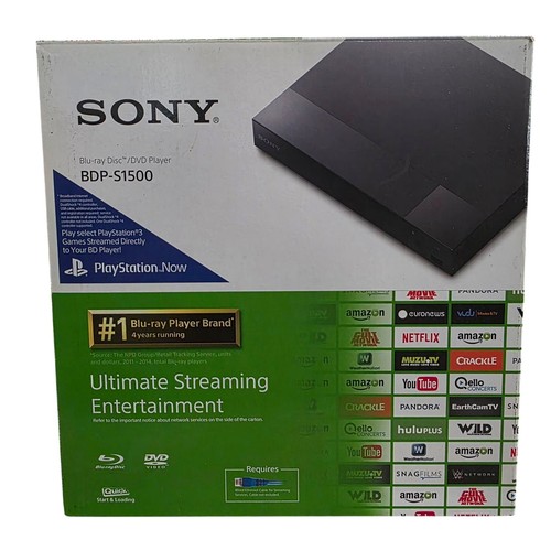 Sony bdp s1500 blu - blu-ray, dvd