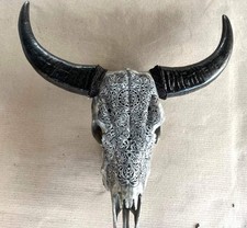 Teschio di mucca mandala