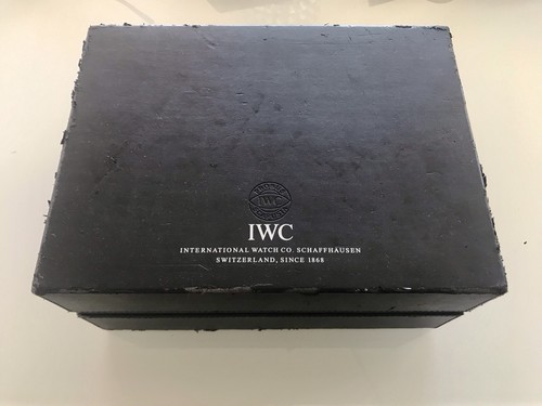 Iwc scatola cofanetto box caja - cofanetto,