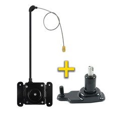 Portaruota di scorta verricello + piastra adatto a Ford Transit MK8 Custom 2.2 FWD RWD 12+ON