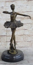 Statua ballerina in bronzo