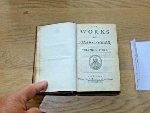 Works shakespear 1728 1st - works,
