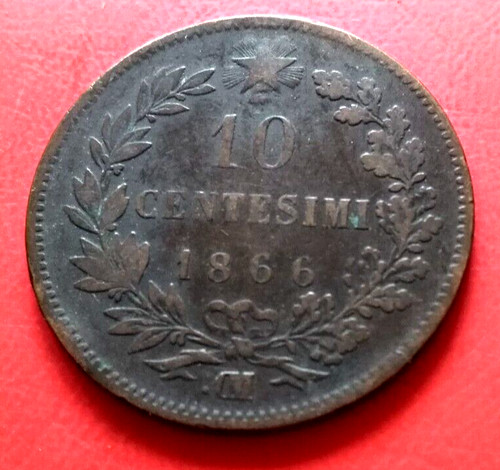 Centesimi 1866 italie - italie,