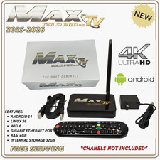 Maxtv gold pro - gold, 4k