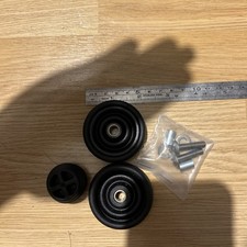 Ruote Brompton Eazy con viti da 6 mm per telaio posteriore (coppia)