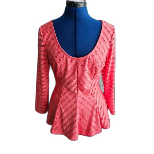 Guess top donna rosa corallo - m,