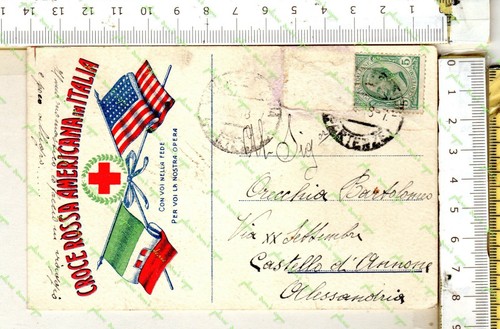 435 cartolina 1 croce - ww,