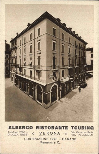 Cartolina epoca verona - d'epoca,
