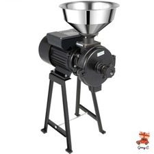Electric Mill Grinding Molino De Maiz Electrico Corn Grinder Machine + Funnel US