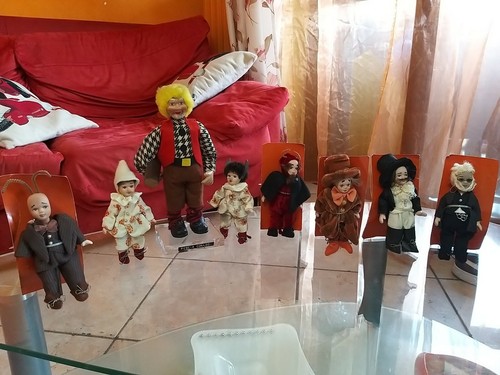 Rari personaggi pinocchio - personaggi, e