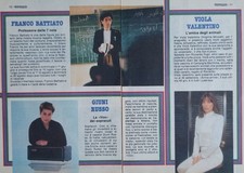 Italian Clipping Ritaglio 1983 Franco Battiato Giuni Russo Viola Valentino Vasco