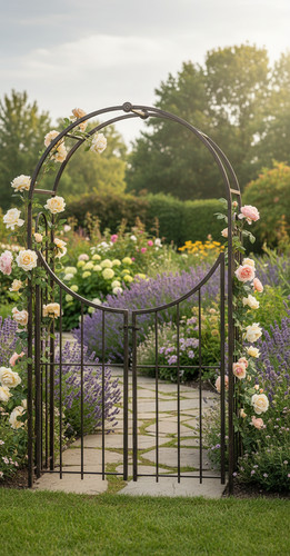 Arbor panacea arch topped - arbor,