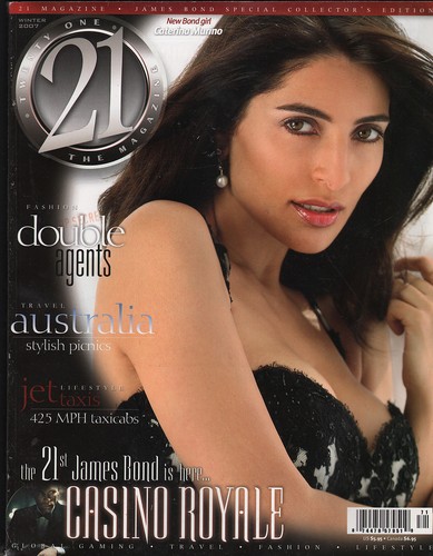 James bond magazine - "21, magazine"