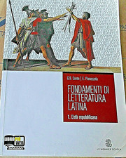 FONDAMENTI DI LETTERATURA LATINA VOL.1 - G.B.CONTE e E.PIANEZZOLA- LE MONNIER