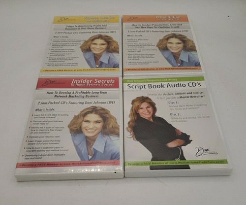 Dani johnson lot cd sets - johnson,