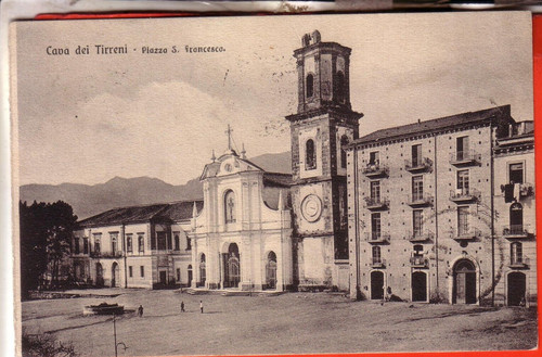 Cartolina cava dei tirreni - cava,