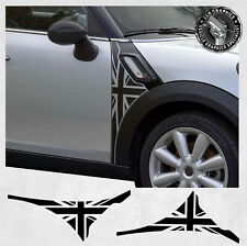 Adesivi Scuttle Union Jacks per Mini R60 Countryman R61 Paceman Cooper S decalcomanie
