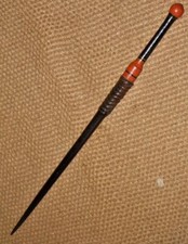 Antico trofeo caccia bastone