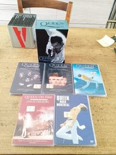QUEEN & FREDDIE MERCURY The Definitive Dvd Collection BOX 5 Dvd 
