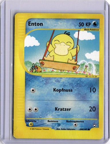 2003 pokemon aquapolis psyduck - pokemon,