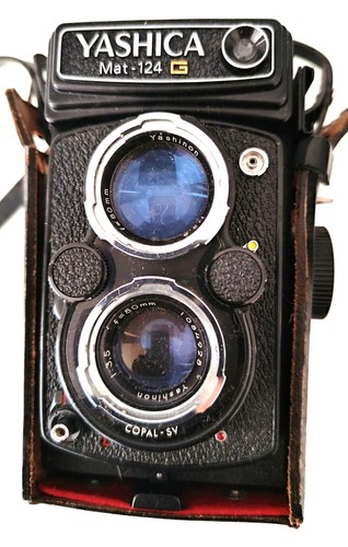 Yashica mat 124 con custodia - yashica, g