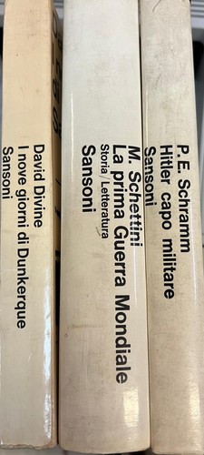 Biblioteca storica sansoni - biblioteca,