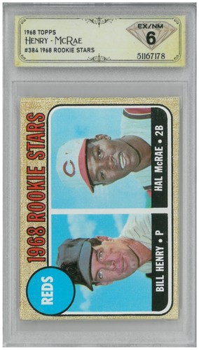 1968 topps bill henry - bill, hal