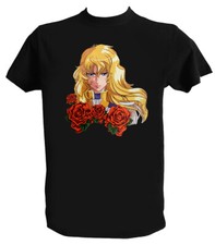 T shirt Lady Osca Uomo Bambino Manga Anime Maglietta Cartoni Animati Anni 80 90