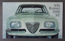 ALFA ROMEO 2600 SZ orig 1966