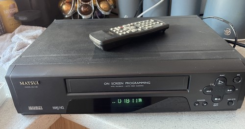 Videoregistratore vhs matsui - vhs,
