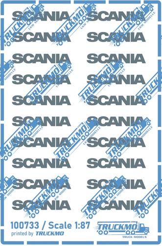 Decalcomanie truckmo scania - decalcomanie,