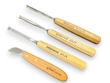 Pfeil Kit Starter per intaglio e scultura del Legno 4 pezzi Made in Switzerland