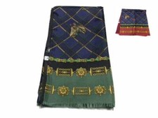 Sciarpa double seta lana uomo