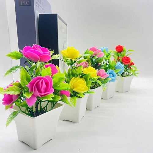 Rose plastica fiori - in,