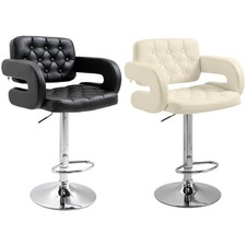 HOMCOM Sgabello Alto da Bar