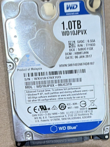 Western digital blue tb - western,