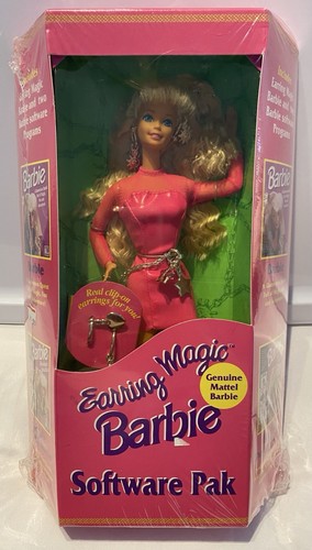 Orecchini vintage magic barbie - orecchini,