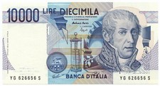 10000 LIRE BANCA D'ITALIA