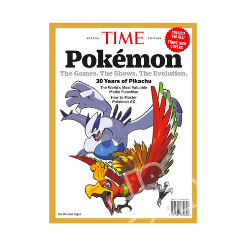 Pokémon time magazine special - pokémon,