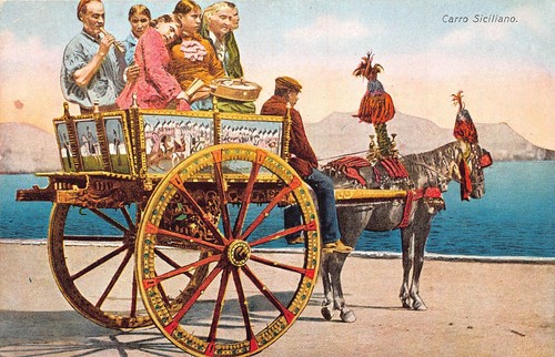 B658 italia carro siciliano - italia,